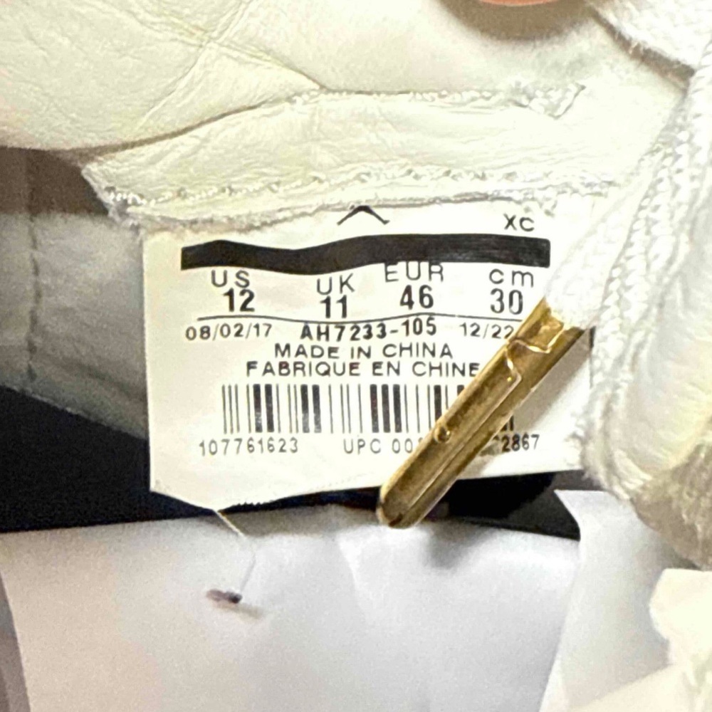 Air Jordan 1 Retro High OG Flyknit RE2PECT Derek Jeter Navy Blue White Gold l - Picture 6 of 11